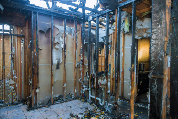 Professional Fire Damage Removal technician working in Star, NC